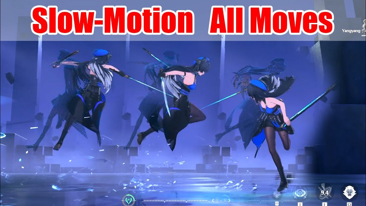 Yangyang's All Skills & Animations in SLOW MOTION (Detailed Showcase) | Wuthering Waves | PalBuilds