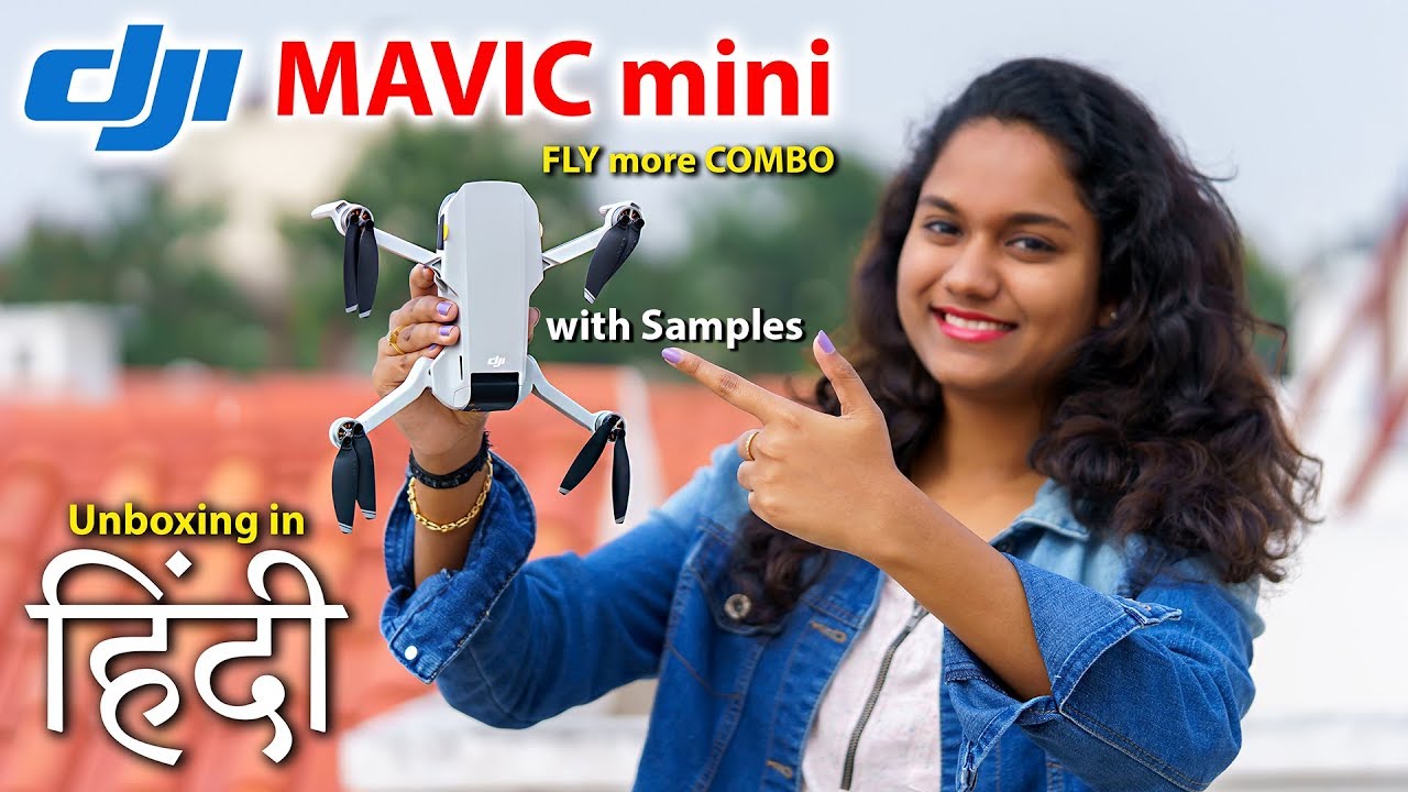DJI Mavic Mini Unboxing with Samples in Hindi....