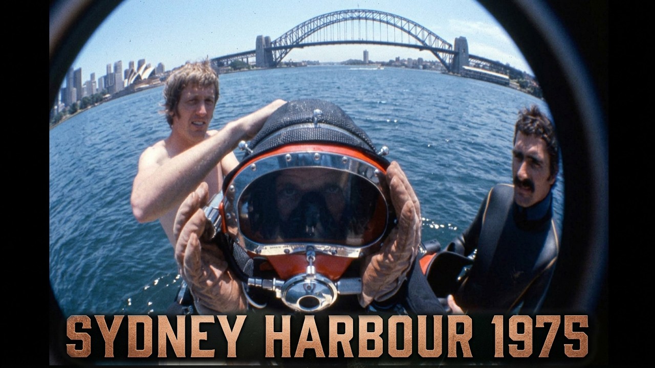 Commercial Diver Training (Sydney Harbour 1975)