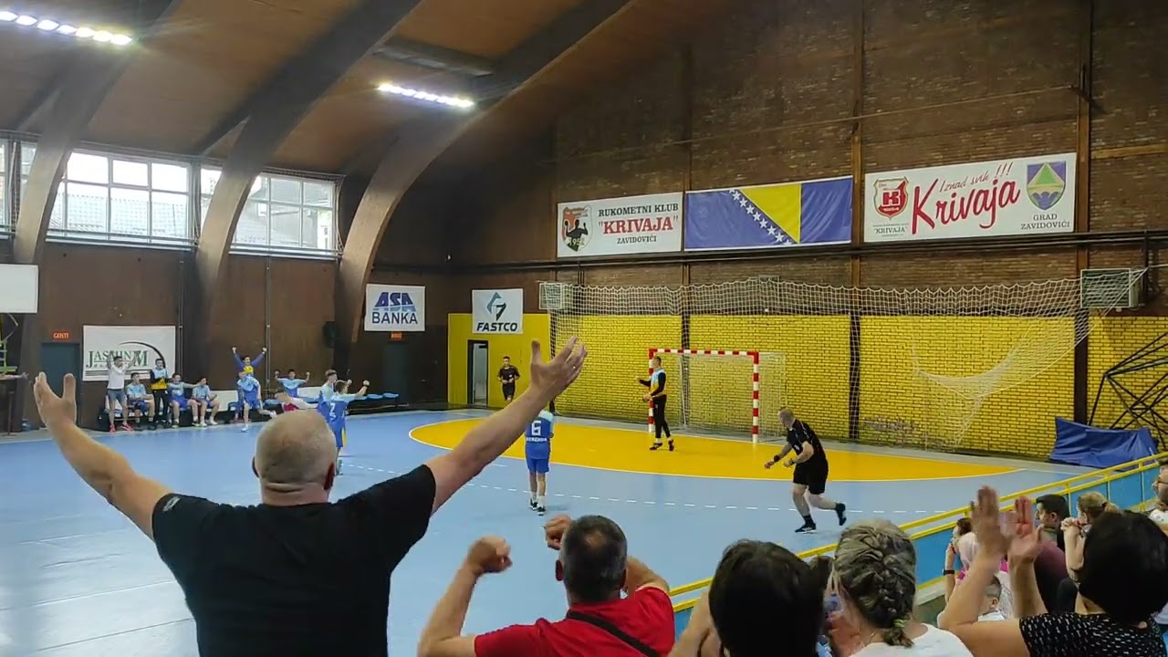 RK Krivaja-RK Goražde baraž za državno prvenstvo generacija 2009 2.poluvrijeme