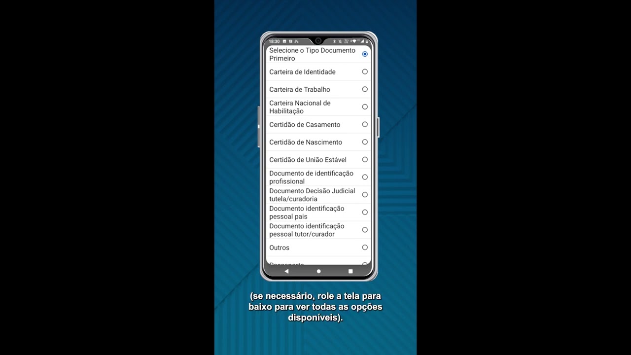Como solicitar alteração de critérios pelo portal do PTR