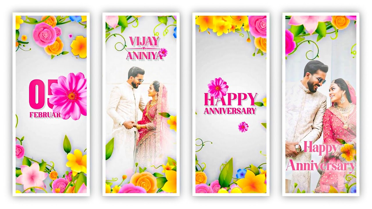 Happy Wedding Anniversary Video Editing Alight Motion Tamil | Alight Motion Video Editing #wedding
