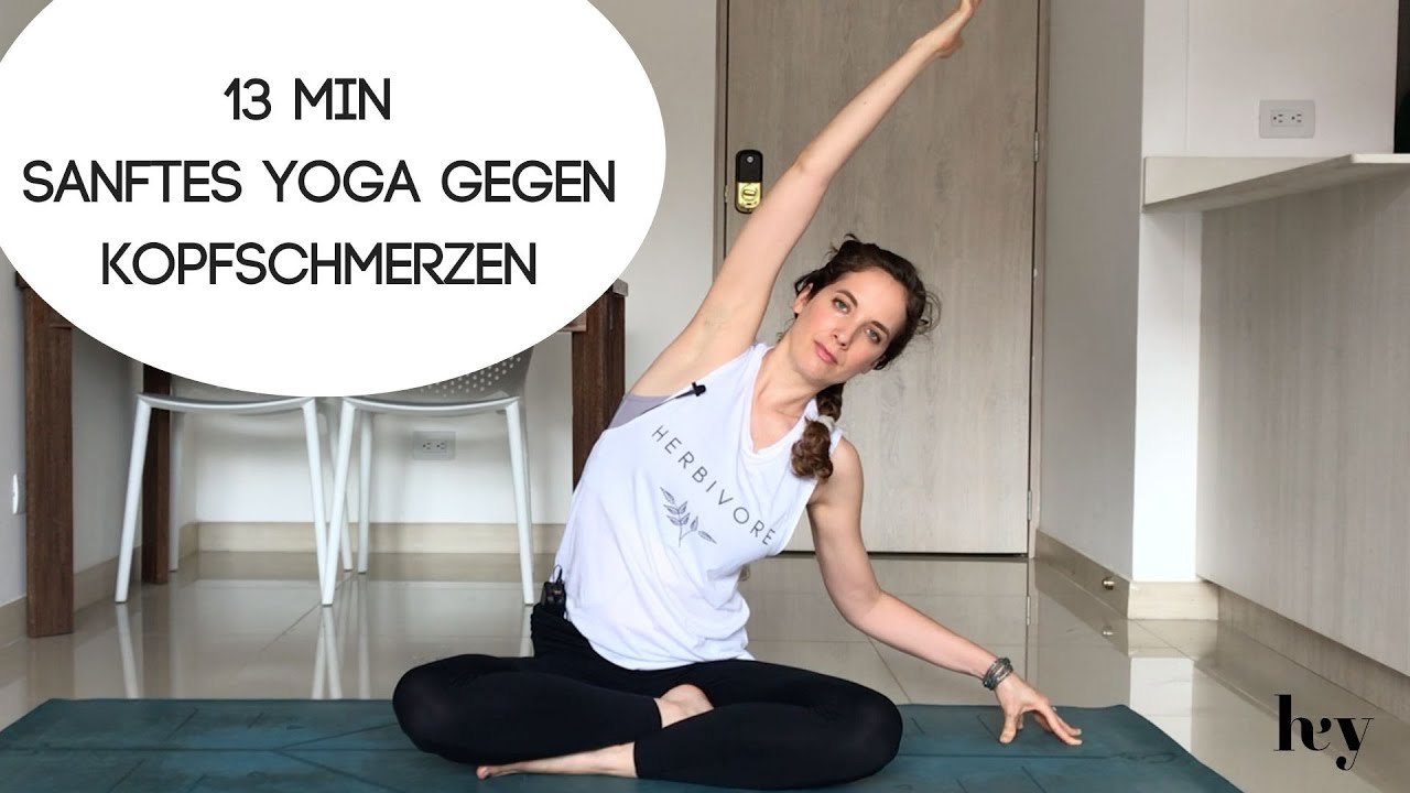 Kopfschmerzen während der Menstruation (kurzer Yoga-Flow)