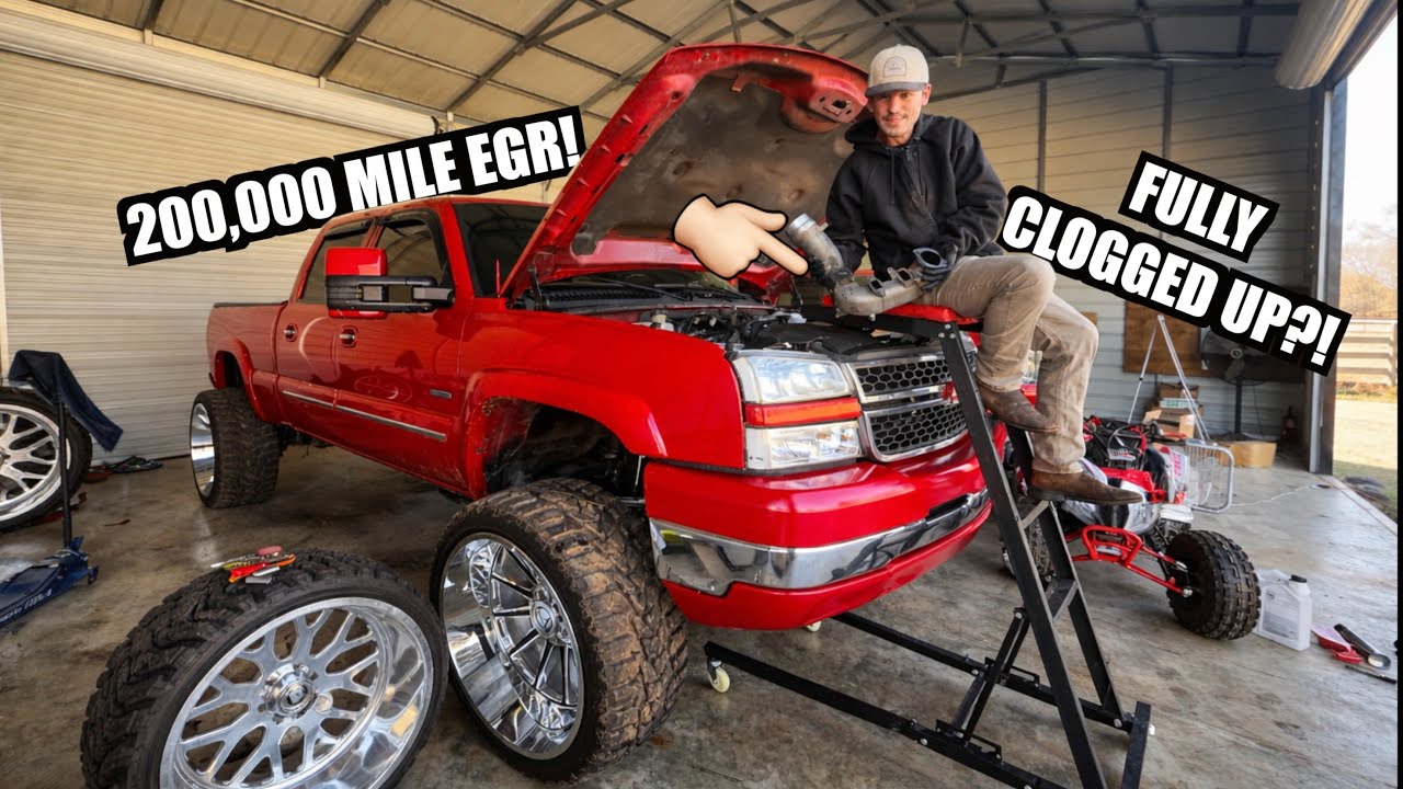 206,000 EGR REMOVAL  | 20 YEAR OLD BUILDUP CLEAN OUT |