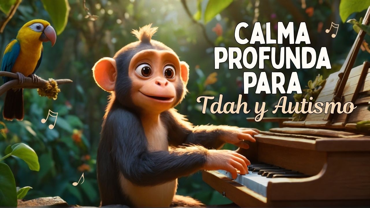 MUSICOTERAPIA Para la Calma Emocional en TDAH o AUTISMO - Música INSTRUMENTAL Relajante - Mozart 🎼💙