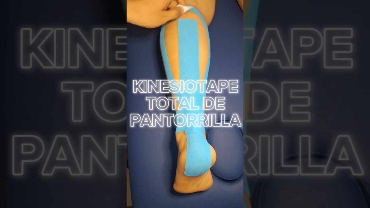 KINESIOTAPE TOTAL DE PANTORRILLA #kinesiotape #FisioMotion #fisioterapia #dolor #curiosidades