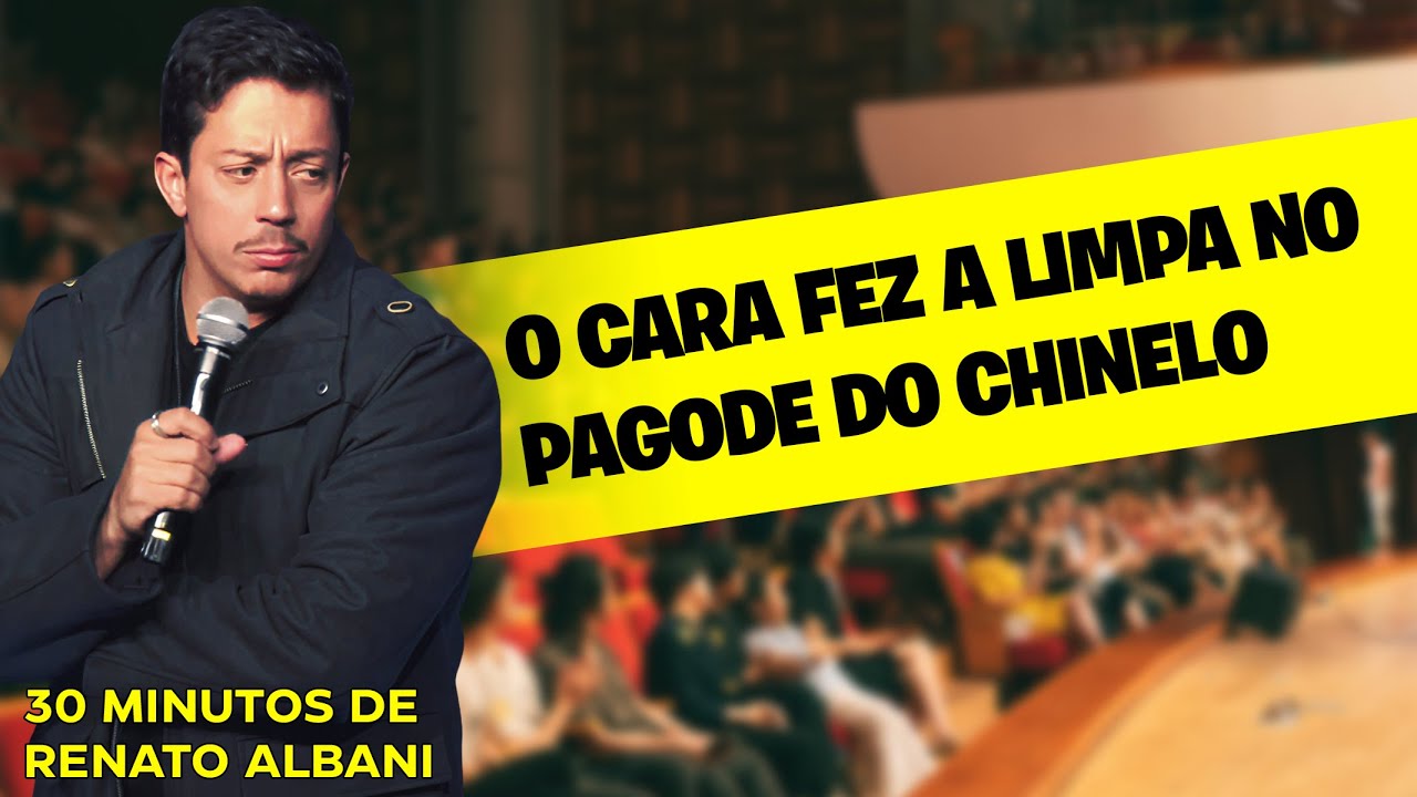 RENATO ALBANI   -  O CARA FEZ A LIMPA NO PAGODE DO CHINELO...