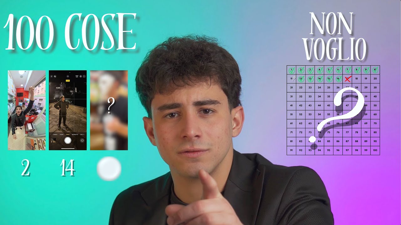 FACCIO 100 COSE CHE NON VOGLIO FARE