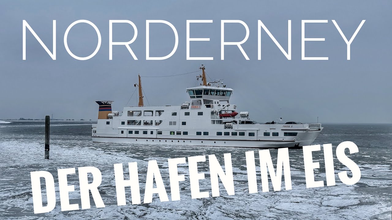 Norderney - Der Hafen, ein Eis…