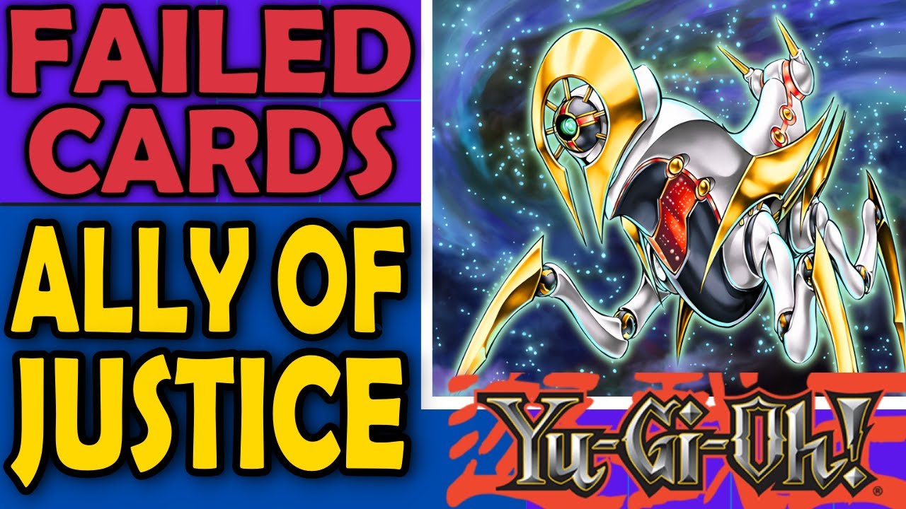 Ally of Justice - Failed Cards, Archetypes, and Sometimes Mechanics in Yu-Gi-Oh