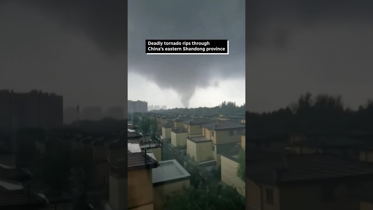 Tornado rips through China&rsquo;s eastern Shandong province