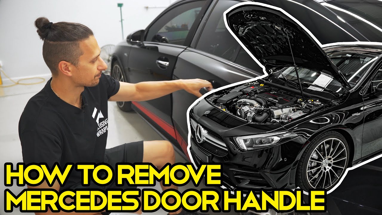 How to remove an Mercedes A35 | C63 Door Handle