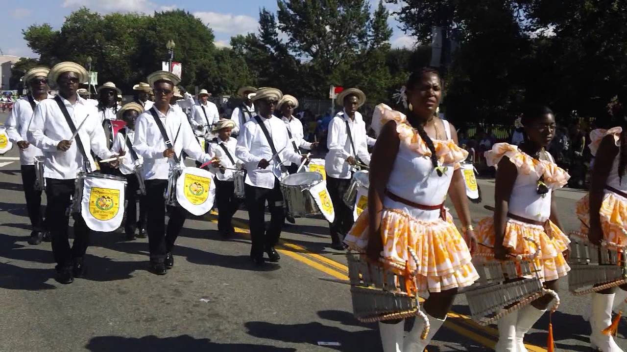 First Panamanian Marching Band of Maryland @Fiesta DC 2015 Parade