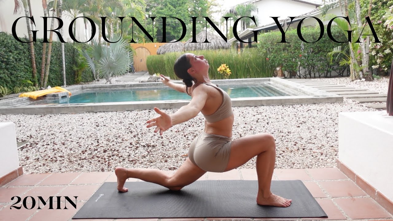 20-Min Yoga For Calm & Grounding With Costa Rican Bird Sounds 🦜