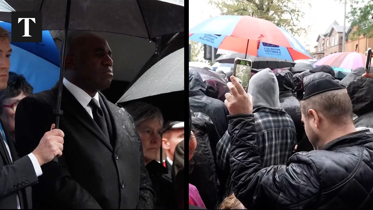 David Lammy Booed At Synagogue Vigil