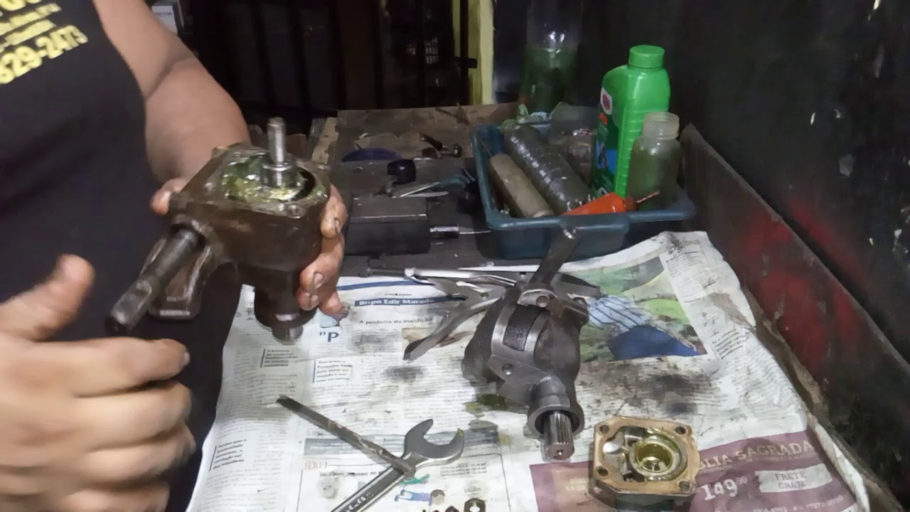 Desmontando e montando Setor de Direção do Fusca