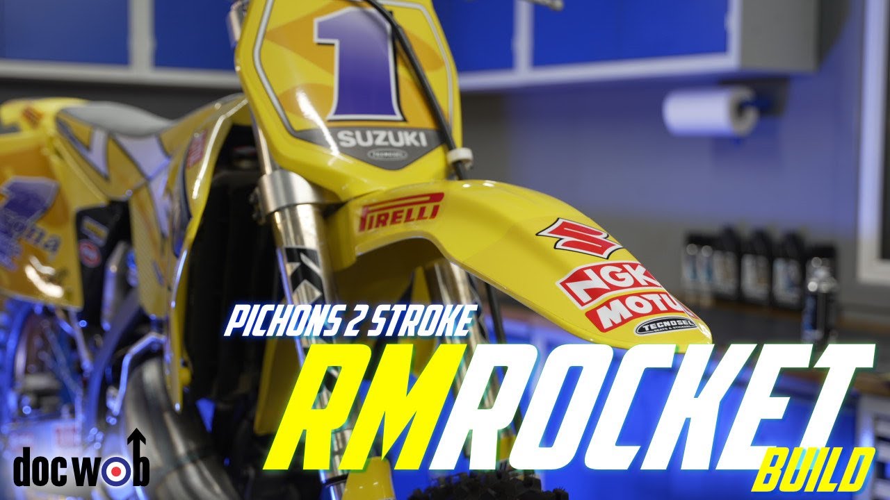 DOCWOB -  A Factory 2 Stoke Suzuki - Mickael Pichon would be proud! - How to fit MX graphics?