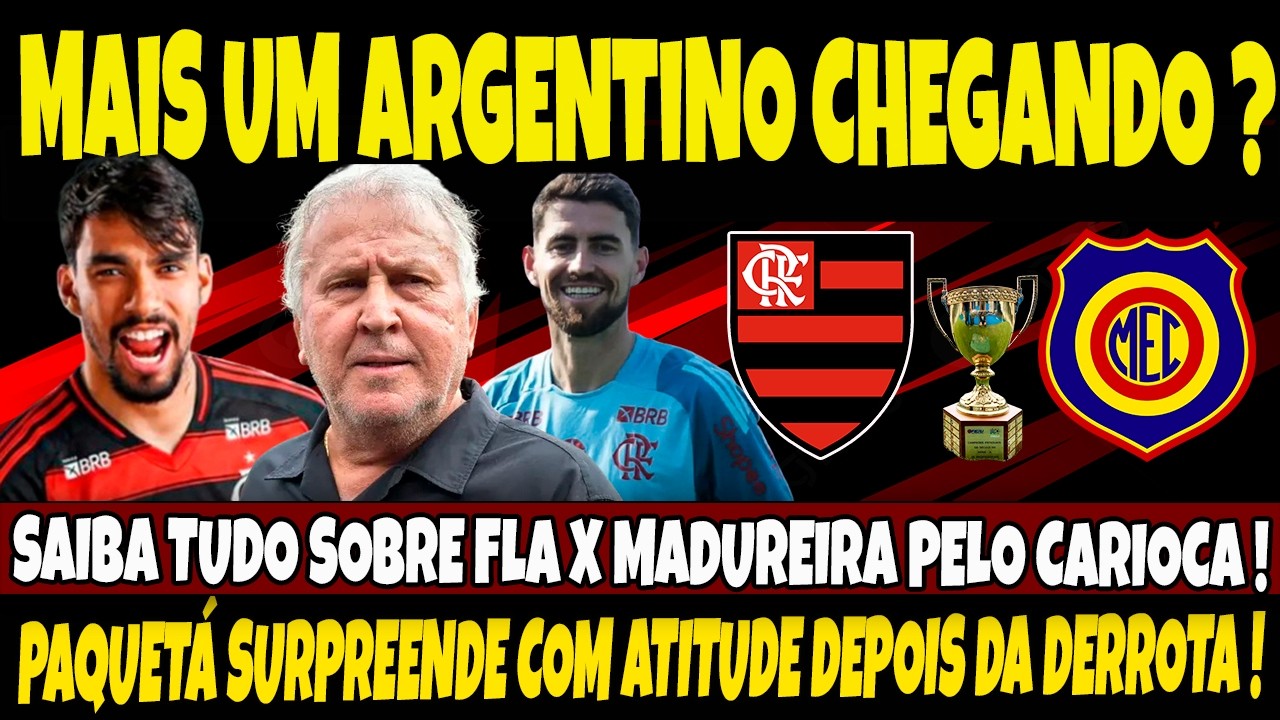 MAIS UM ARGENTINO CHEGANDO? ELE É DO BOCA JUNIOR E JOGA MUITO! PAQUETÁ SURPREENDE COM ATITUDE! E+