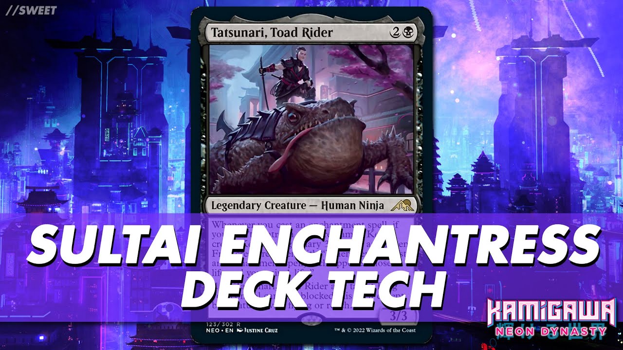 Tatsunari, Toad Rider - Instant Commander Deck Tech