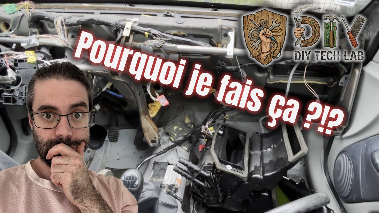 DIY - On change le radiateur de chauffage d'une clio 2 ... j'y connais rien
