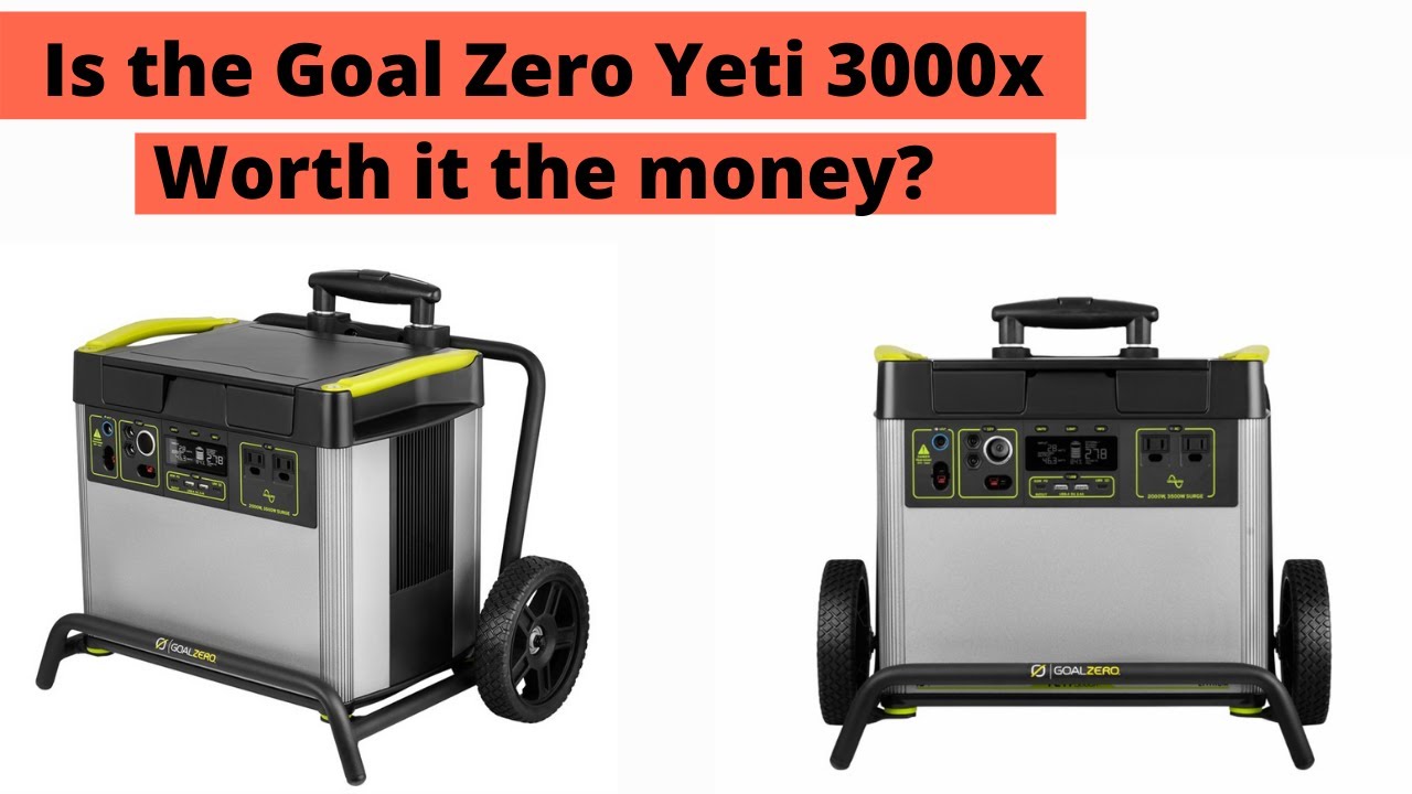 Goal Zero Yeti 3000 Review - Watch BEFORE You BUY! + Best Goal Zero Yeti 3000 Alternative Options
