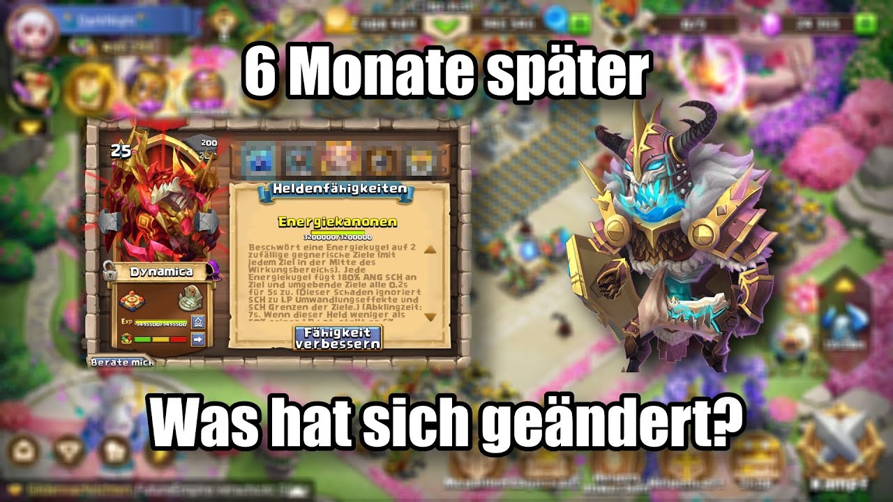 Mein Fortschritt nach 6 Monaten! Hat sich meine Kritik geändert? | Castle Clash Deutsch