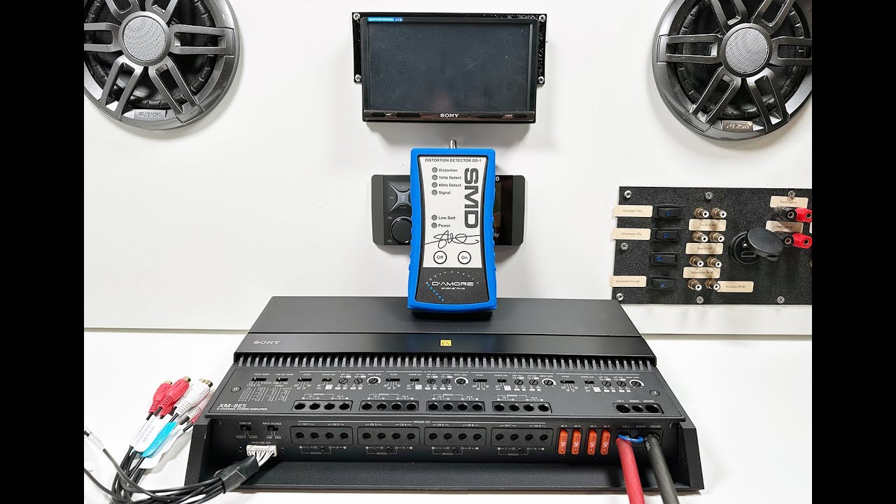 Простая настройка усиления усилителя с помощью детектора искажений SMD DD-1