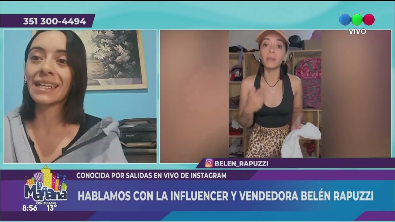 HABLAMOS CON LA INFLUENCER Y VENDEDORA BEL&Eacute;N RAPUZZI.