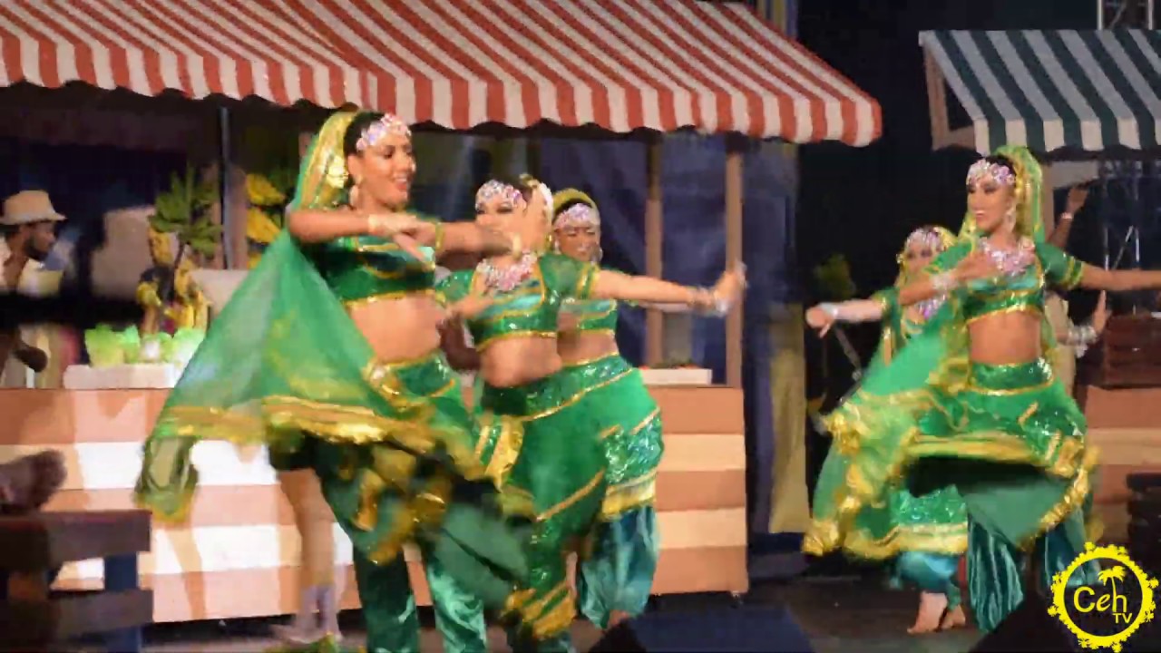 GI Beharry winning Chutney Soca Monarch 2020 with Anna Anna