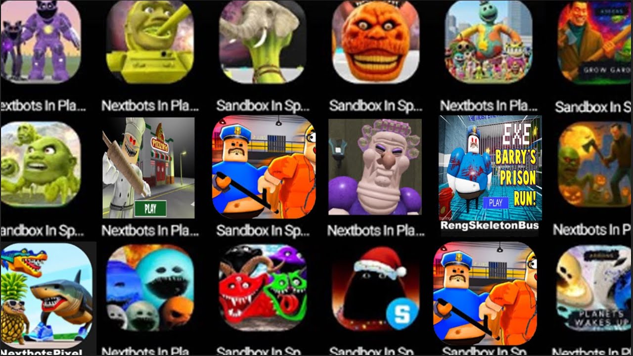 FREDBEAR PRISON RUN ! NEW ROBLOX ALL 69 HUNGRY WORM'S,LIN GANG MELON in Sandbox in Space Mod ,ROBLOX