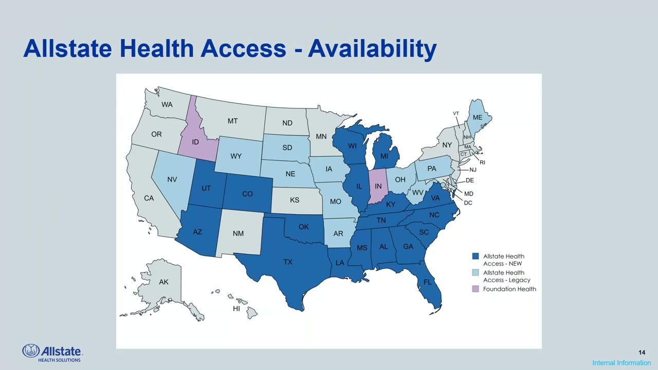 Fixed Benefit Medical and Ancillary Products With Allstate