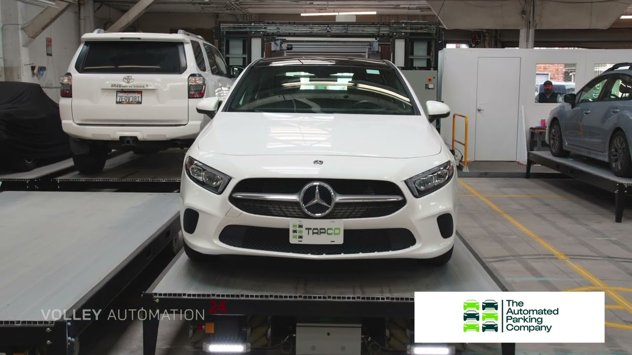 Automated Parking System Robotic Valet Smart Parking AGV Parking System Garage
