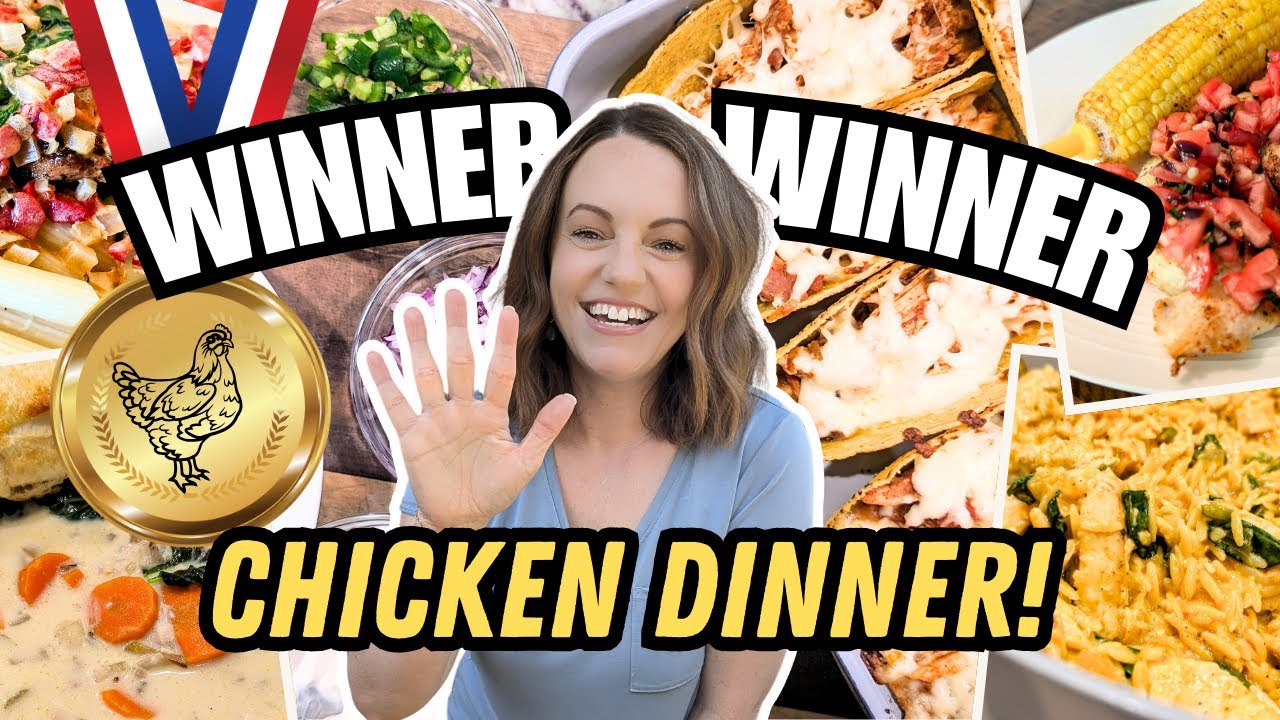 🐔Chicken Again?!: 5 Recipes to change your CHICKEN game!