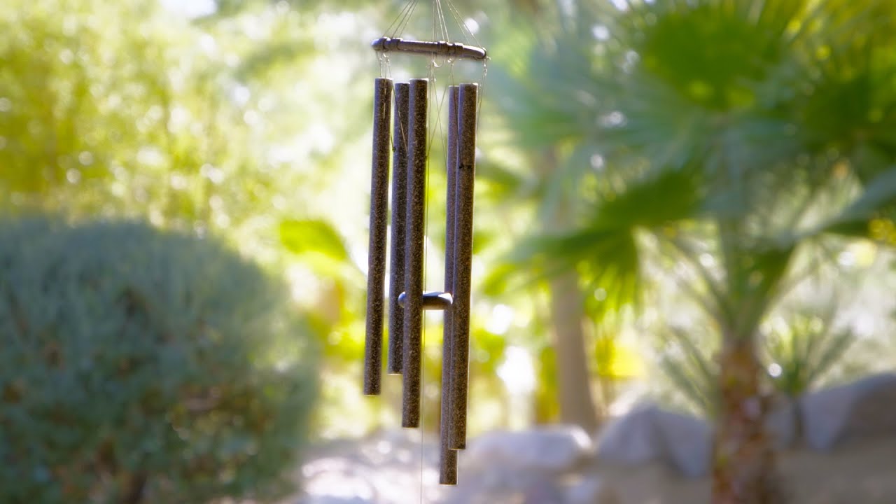 Wind Chimes + Windy Sounds | White Noise for Relaxation, Stress Relief or Sleep