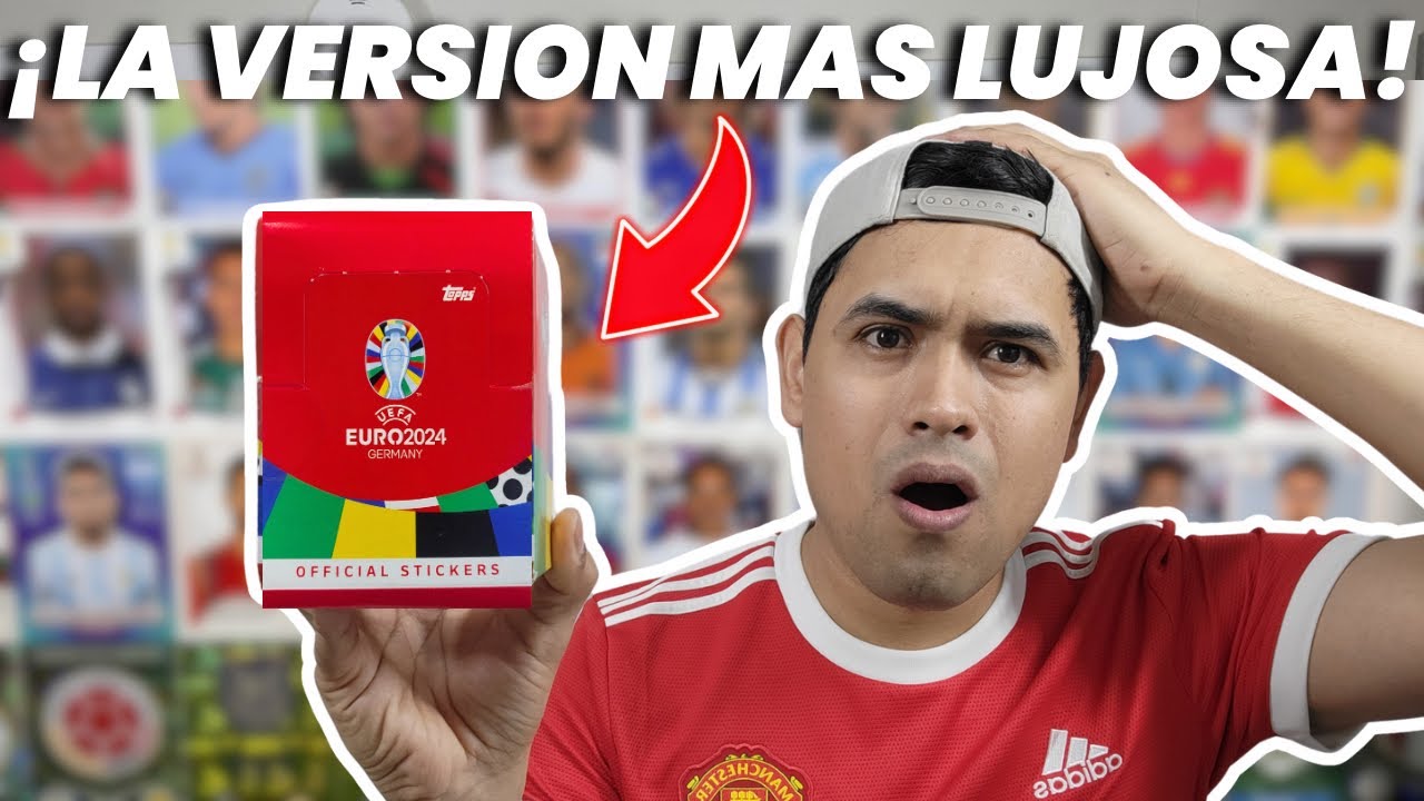 ASÍ ES EL ÁLBUM MÁS LUJOSO DE EURO 2024 - UNBOXING Y REVISIÓN DE FIGURITAS