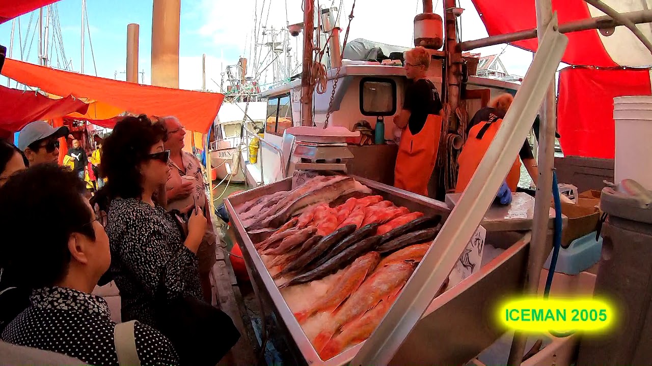 Steveston Fish Market Richmond, BC Canada