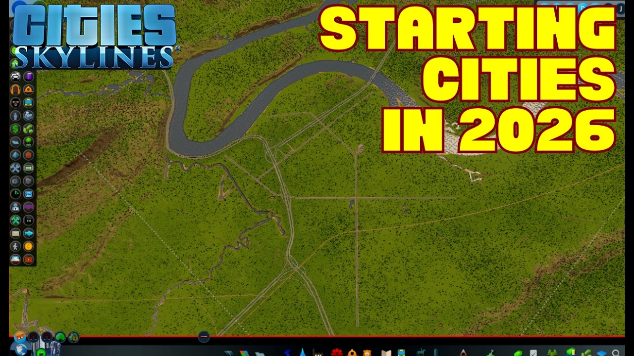 Cities: Skylines: Начало нового города в 2026 году