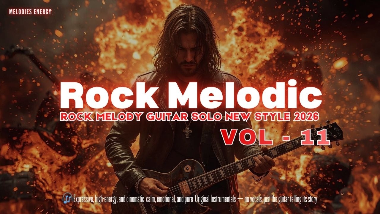 Melodic Rock Guitar Instrumental 2026 – 1 Hour Relaxing Study & Work Music