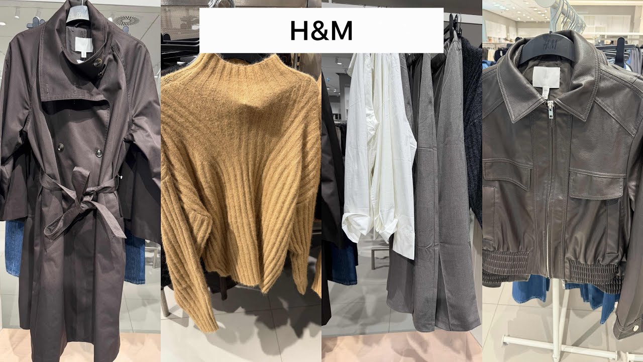 H&M PATRZYMY NOWOŚCI GIGA PLASZCZ I TA KURTKA 