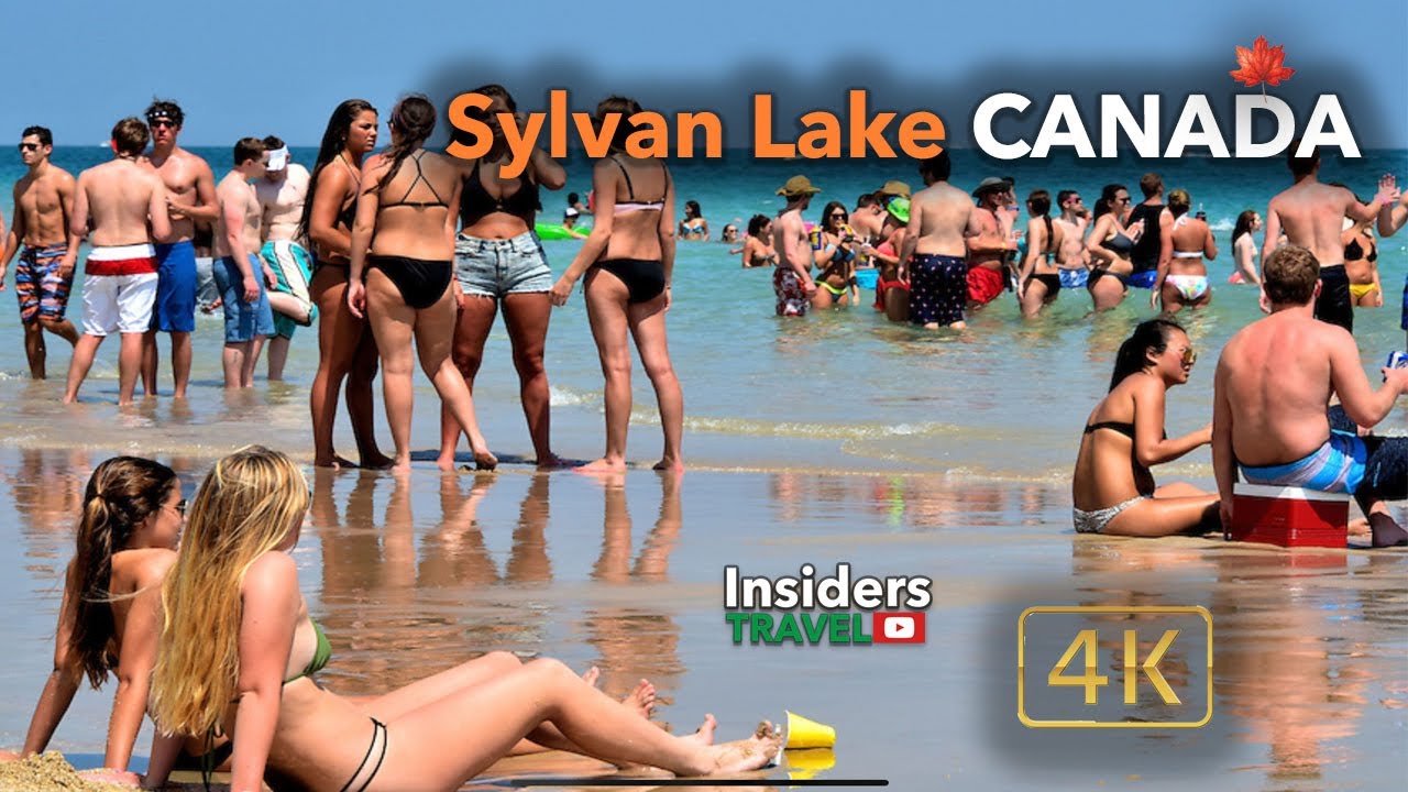 Canada, Sylvan Lake, Alberta |4K| Summer 2023 #canada #alberta #calgary #banff #sylvanlake