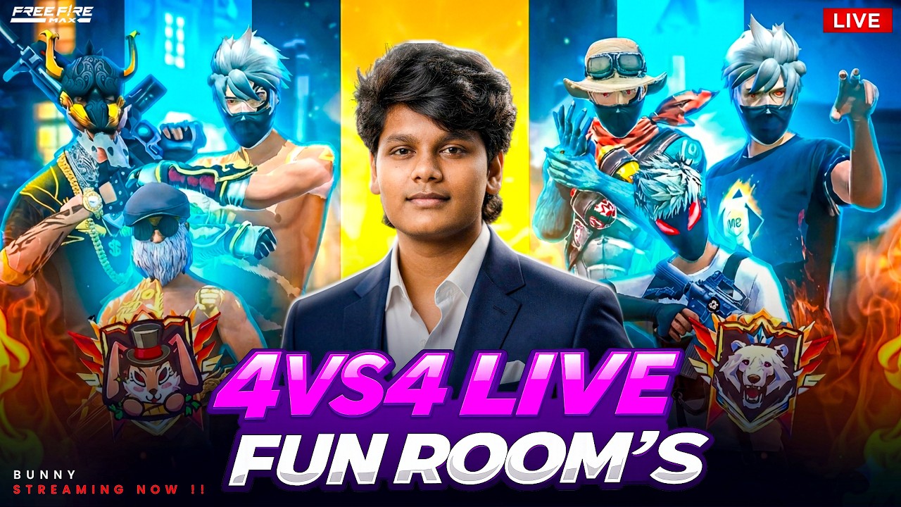 FREEFIRE LIVE IN TELUGU FACE CAM STREAM || BUNNY TELUGU GAMER FACE REVEAL || #freefiretelugulive #ff