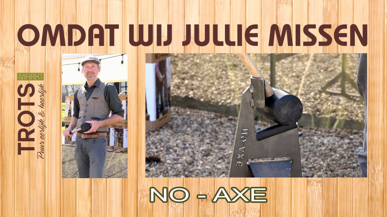 No Axe de handige omgekeerde bijl