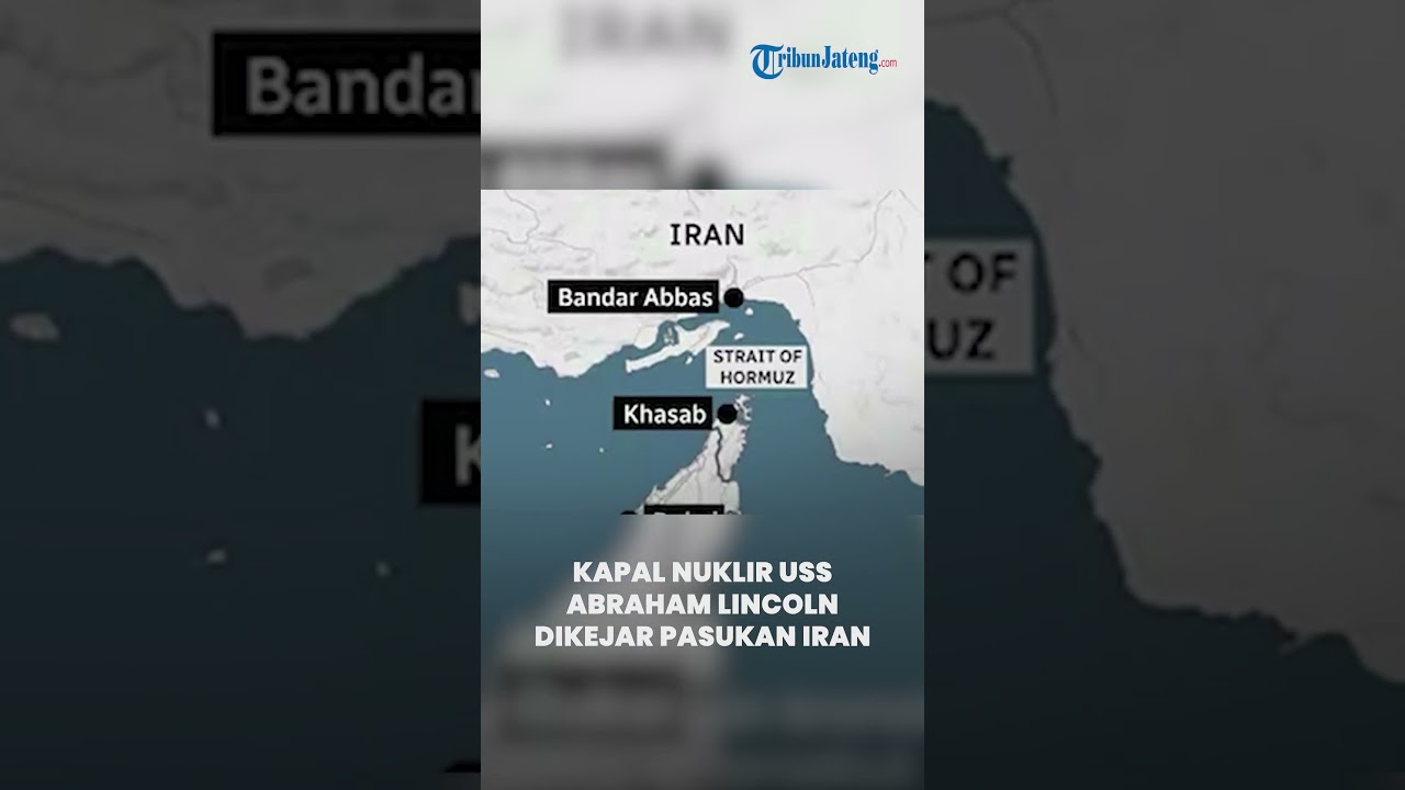 Kapal Nuklir USS Abraham Lincoln Dikejar Pasukan Iran, Berujung Ditembak Meriam Mark 45 Kaliber 54