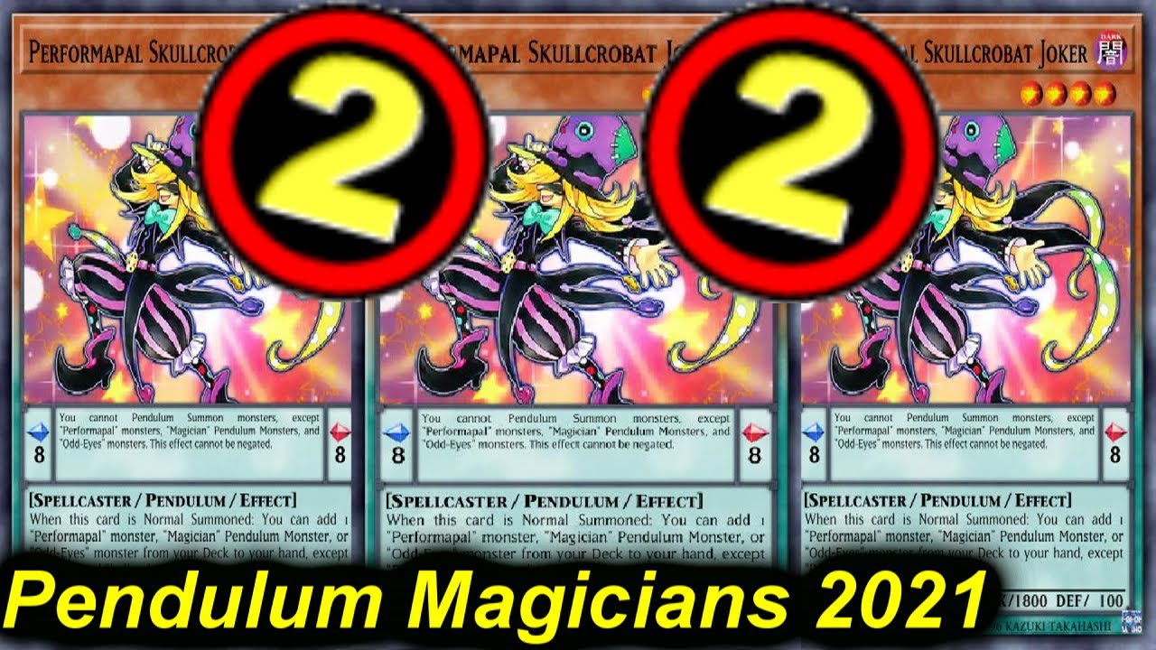 【YGOPRO】PENDULUM MAGICIANS DECK Oct.2021 - TCG BANLIST 2021