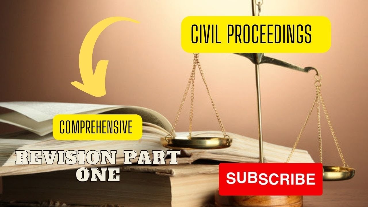 CIVIL COMPREHENSIVE REVISION