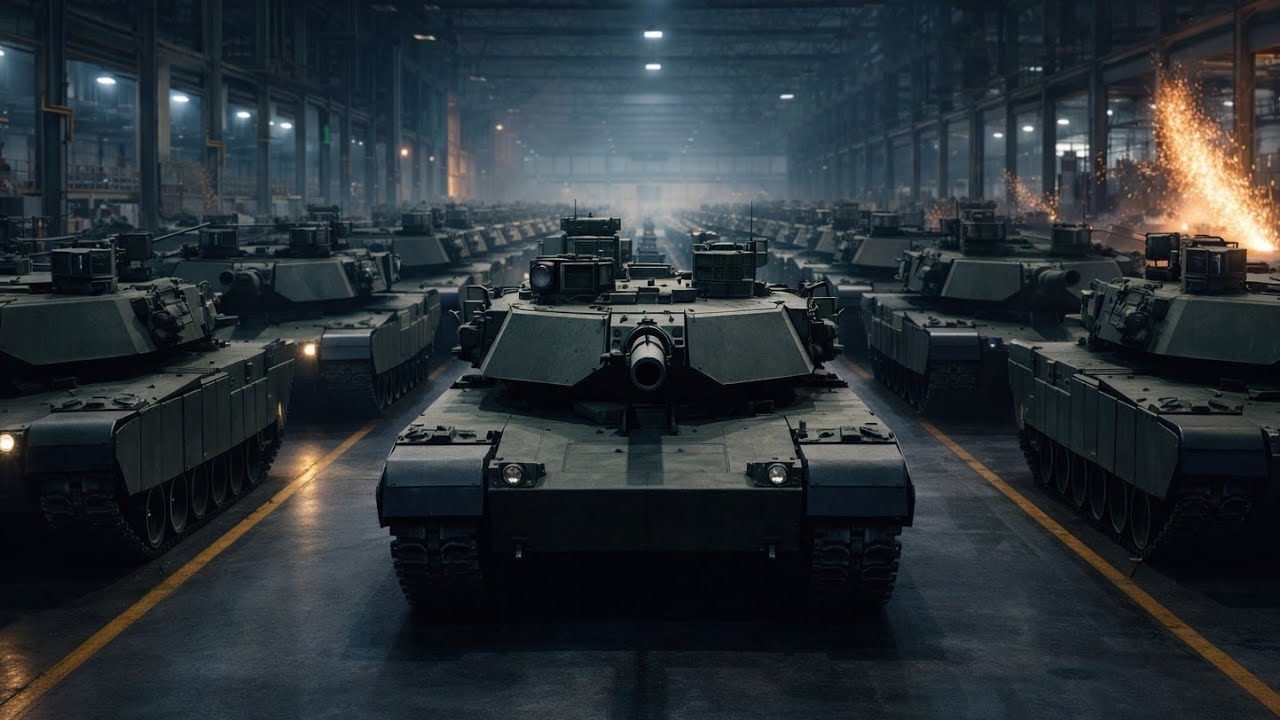 Inside America’s Most Secretive Tank Factory (Step-by-Step)