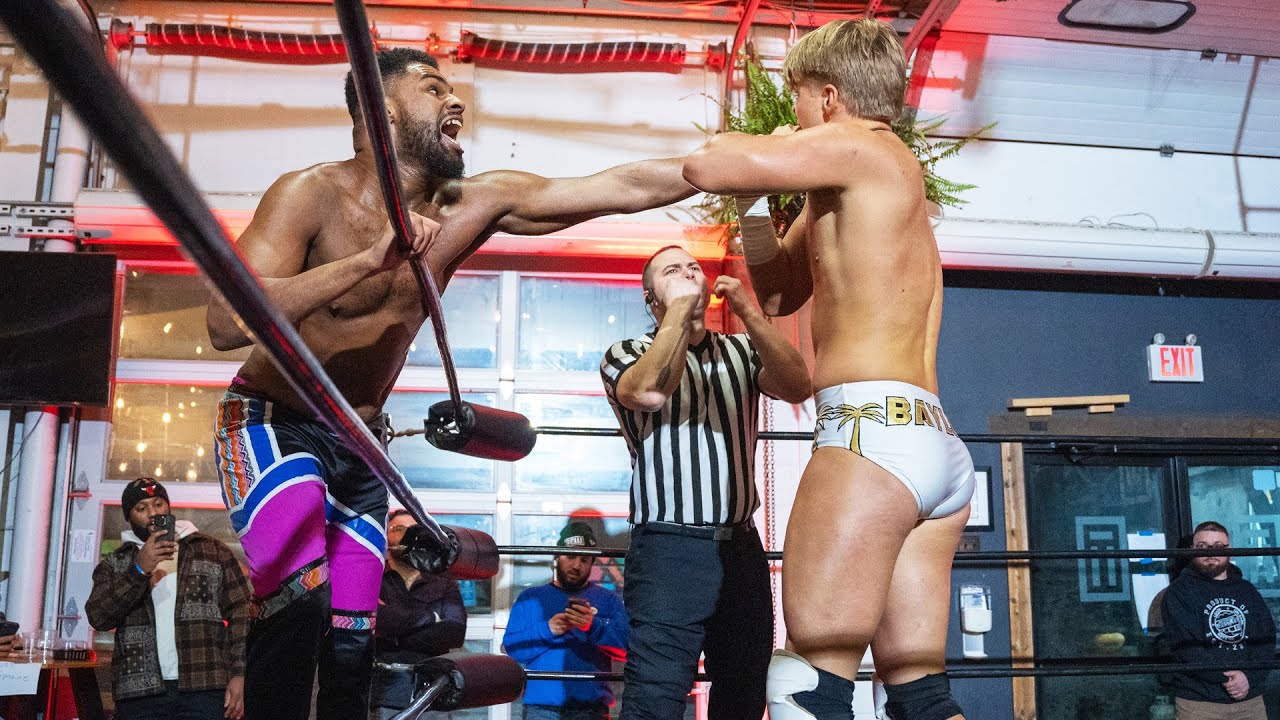 Brad Baylor (WWE ID) vs Traevon Jordan (Waves & Curls) Highlights from N!CE