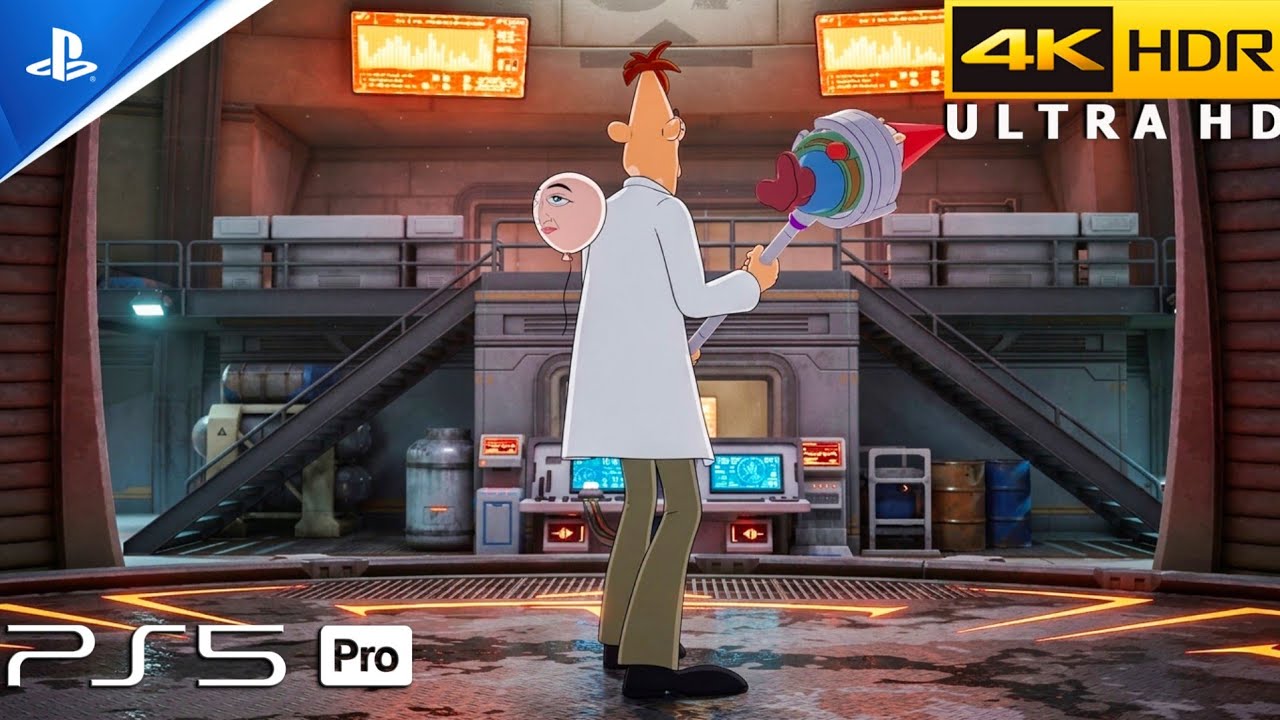 Fortnite (PS5 Pro) 4K 120FPS HDR Gameplay | Dr. Doofenshmirtz (Phineas and Ferb)