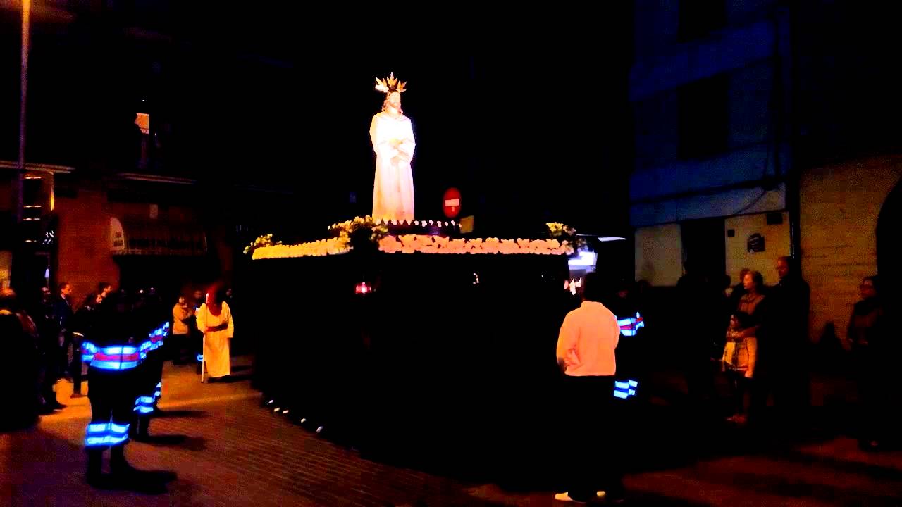 Semana Santa Astorga 2014. Procesión Santa Cena.