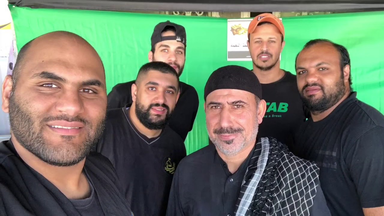 طريق الجنه من النجف الى كربلاء مشايا الاربعين الجزء الثاني حسين بوحمد
